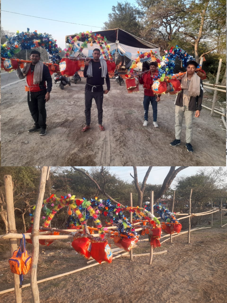 हर-हर महादेव के नारों से गूंजने लगा है गंगनहर मार्ग :