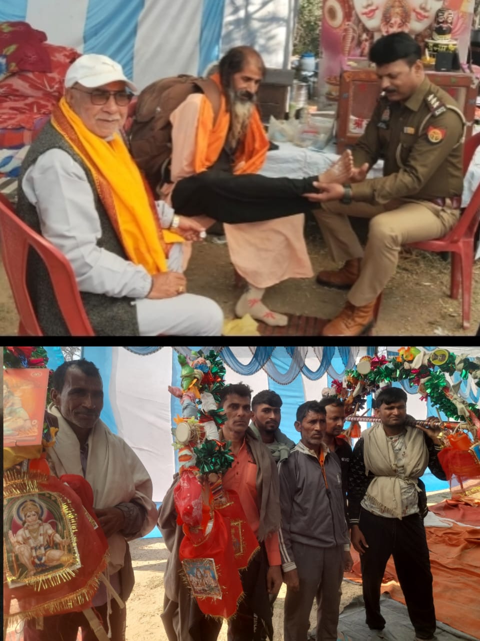 फाल्गुन मास की महाशिवरात्रि के अवसर पर शिव कावड़ सेवा संघ द्वारा भंडारा का आयोजन