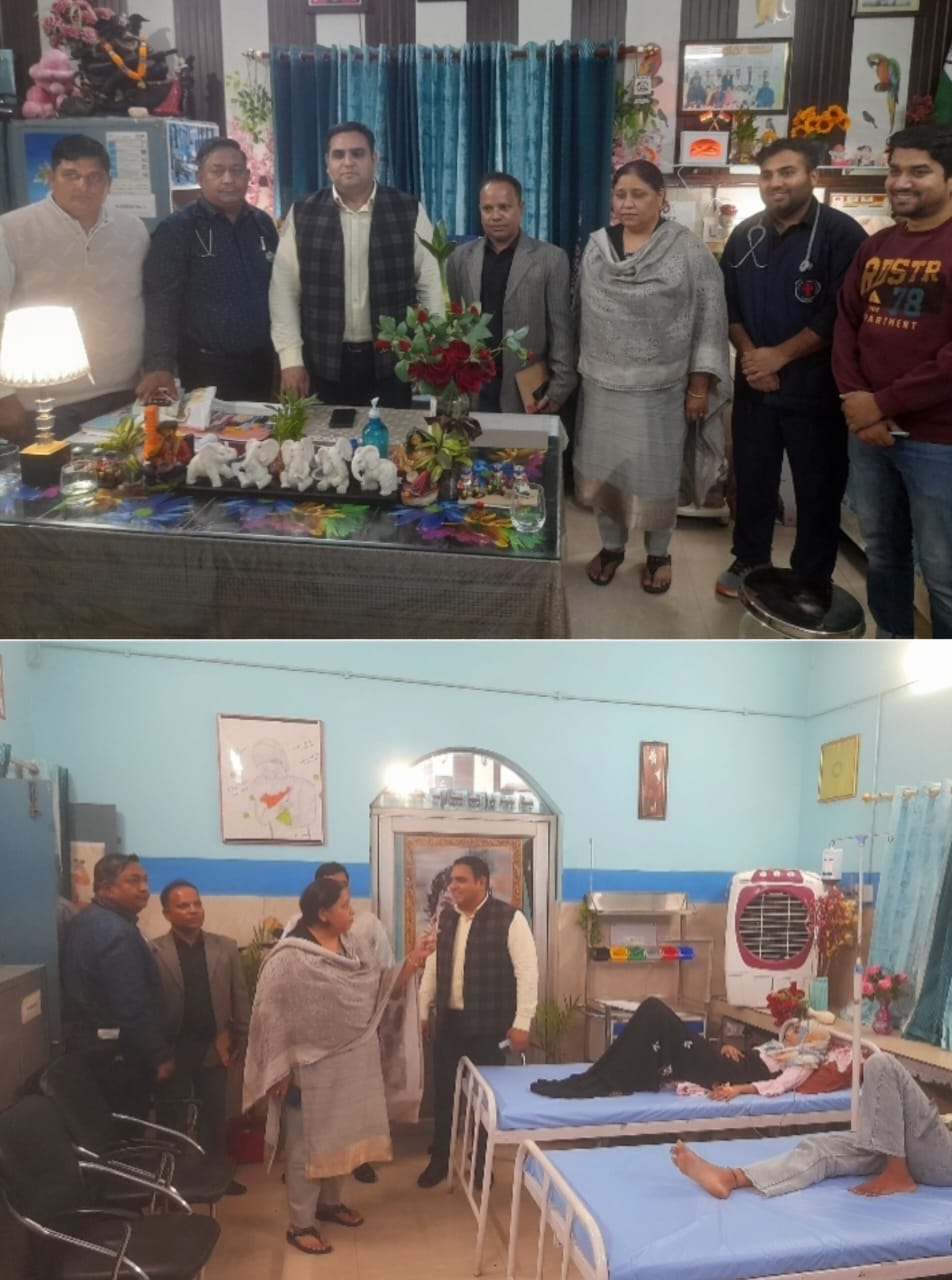 समुदायिक स्वास्थ्य केंद्र मवाना का लखनऊ से आई कायाकल्प टीम ने किया निरीक्षण :
