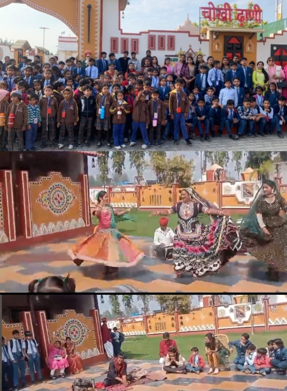 मेरठ रोड स्थित मदर्स इंटरनेशनल पब्लिक स्कूल के मेरठ टूर में बच्चों ने की खूब मौज-मस्ती :