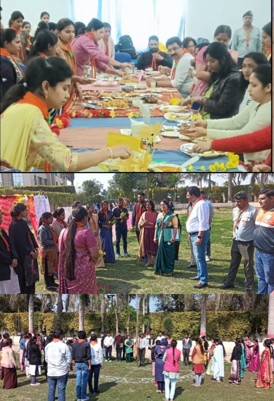 मेरठ रोड स्थित कृष्णा ग्रुप ऑफ इंस्टीट्यूशंस में स्काउट गाइड कैंप का समापन कार्यक्रम :