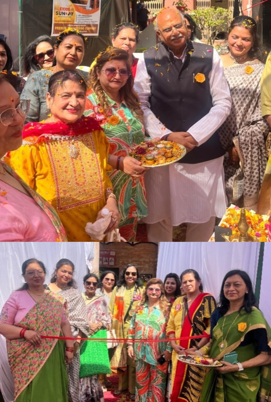 मेरठ रोड स्थित लेडीज क्लब के द्वारा फागुन उत्सव पारिवारिक होली मिलन का भव्य आयोजन: