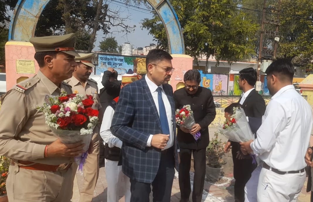 जिला न्यायाधीश रजत जैन ने किया मुंसिफ न्यायालय जूनियर डिवाइजन का वार्षिक निरीक्षण :