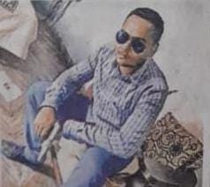 इंटरनेट पर पिस्टल के साथ युवक का फोटो प्रसारित :