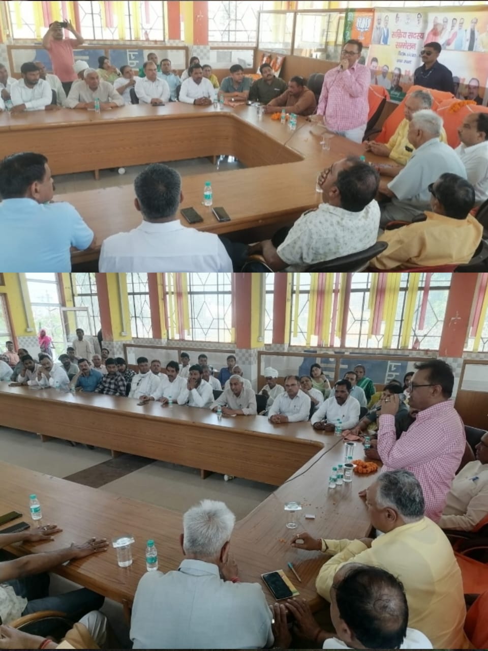 हस्तिनापुर विधानसभा का सक्रिय सदस्य सम्मेलन आयोजन मे पहुंचे जल शक्ति मंत्री दिनेश खटीक :