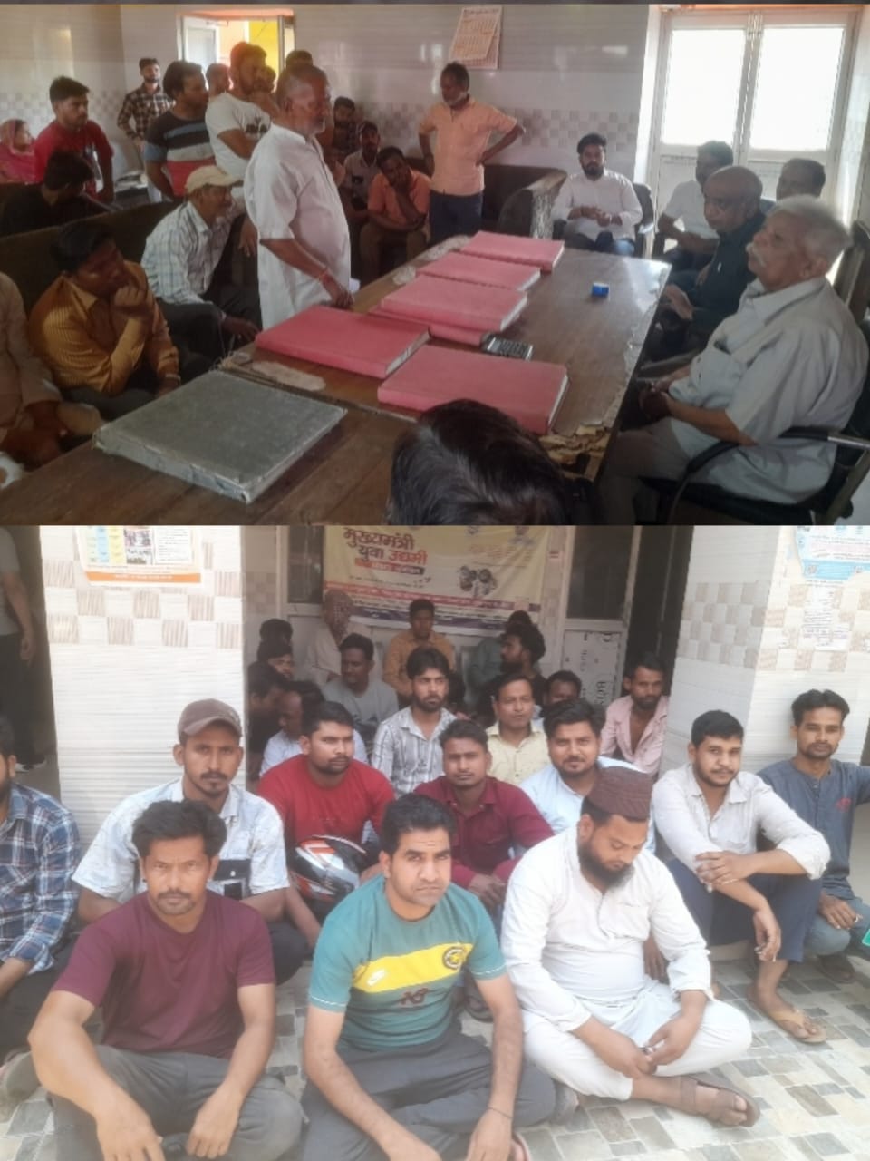 मवाना नगर पालिका में पेठ लगाने वाले व्यापारियों ने पेंठ ठेका छोड़ने को लेकर नगर पालिका अध्यक्ष व अधिशासी अधिकारी को ज्ञापन सोपा :