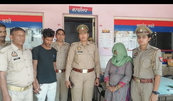 बहसूमा के ग्राम अकबरपुर सादात मे प्रेमी संग मिलकर पति की हत्या :