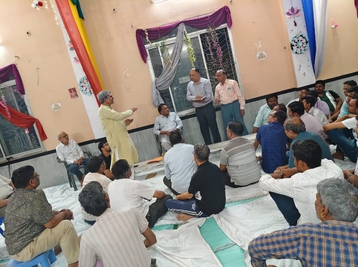 जैन समाज के नए अध्यक्ष पद के चयन को लेकर जैन समाज की बैठक के आयोजन मे नए अध्यक्ष के रूप में चुने गए सुशील जैन :
