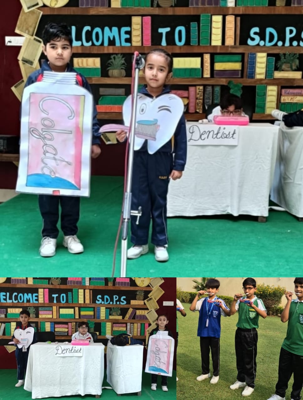 स्प्रिगडेल्स पब्लिक स्कूल में विद्यार्थियों में दंत स्वास्थ्य संबंधी अच्छी आदतों के विकास लिए कार्यशाला का आयोजन :