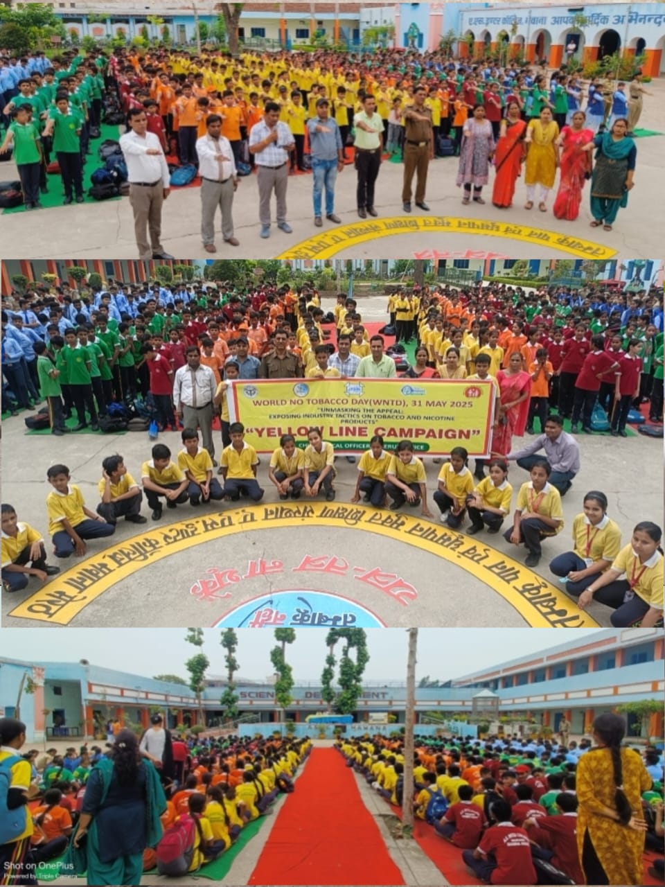 मेरठ रोड स्थित ए0एस0 इण्टर कॉलिज मे विश्व तम्बाकू निषेध दिवस पर कार्यशाला आयोजित :