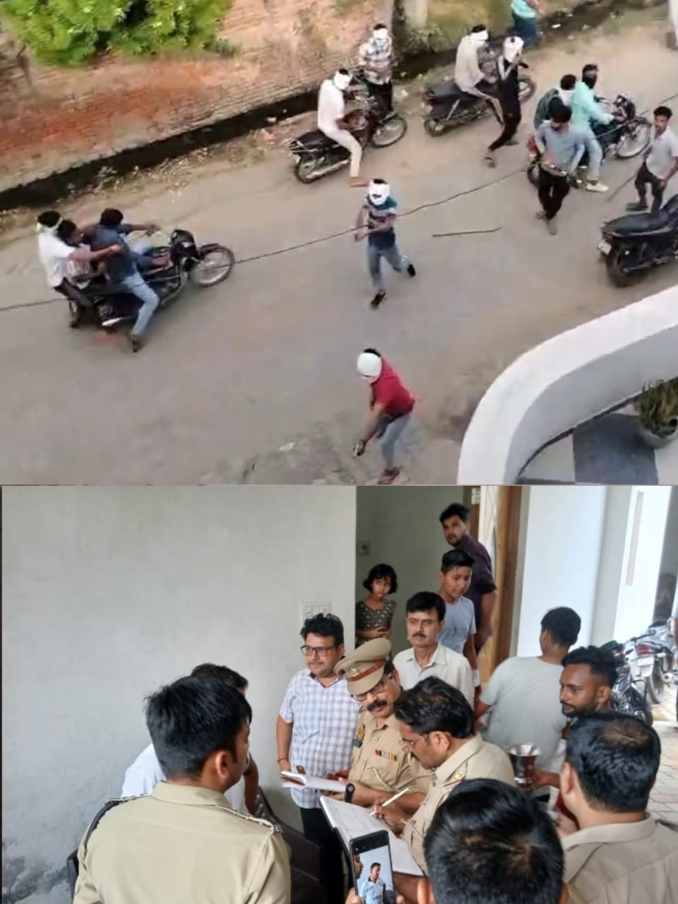 मवाना क्षेत्र के ग्राम मुबारिकपुर में मामूली सी कहासुनी को लेकर चली ताबड़तोड़ गोलियां मौके पर पहुंचे मय फोर्स के मवाना क्षेत्राधिकारी :