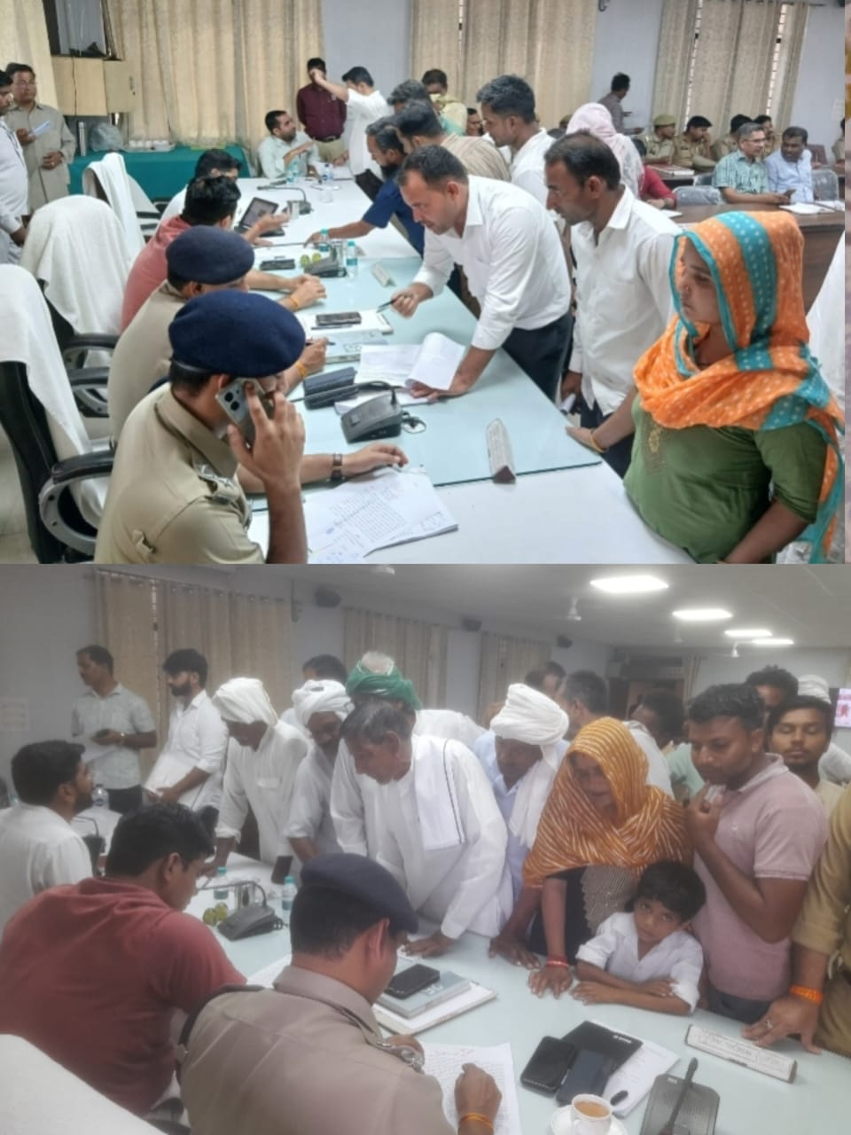 मवाना तहसील दिवस पर एडीएम ने सुनी समस्याये 112में से 5 का मौके पर किया मौके पर निस्तारण :