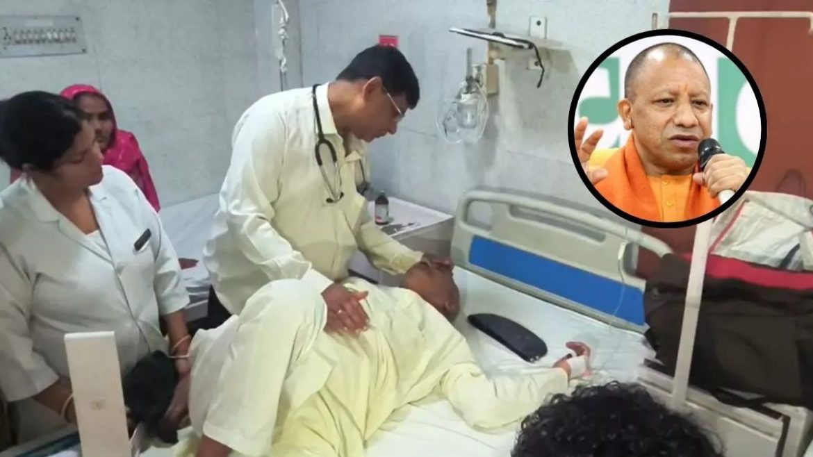 सीएम योगी के जनता दरबार में जहर खाकर पहुंचा रिटायर्ड फौजी, बताई वजह तो दंग रह गए अधिकारी,मच गई खलबली :