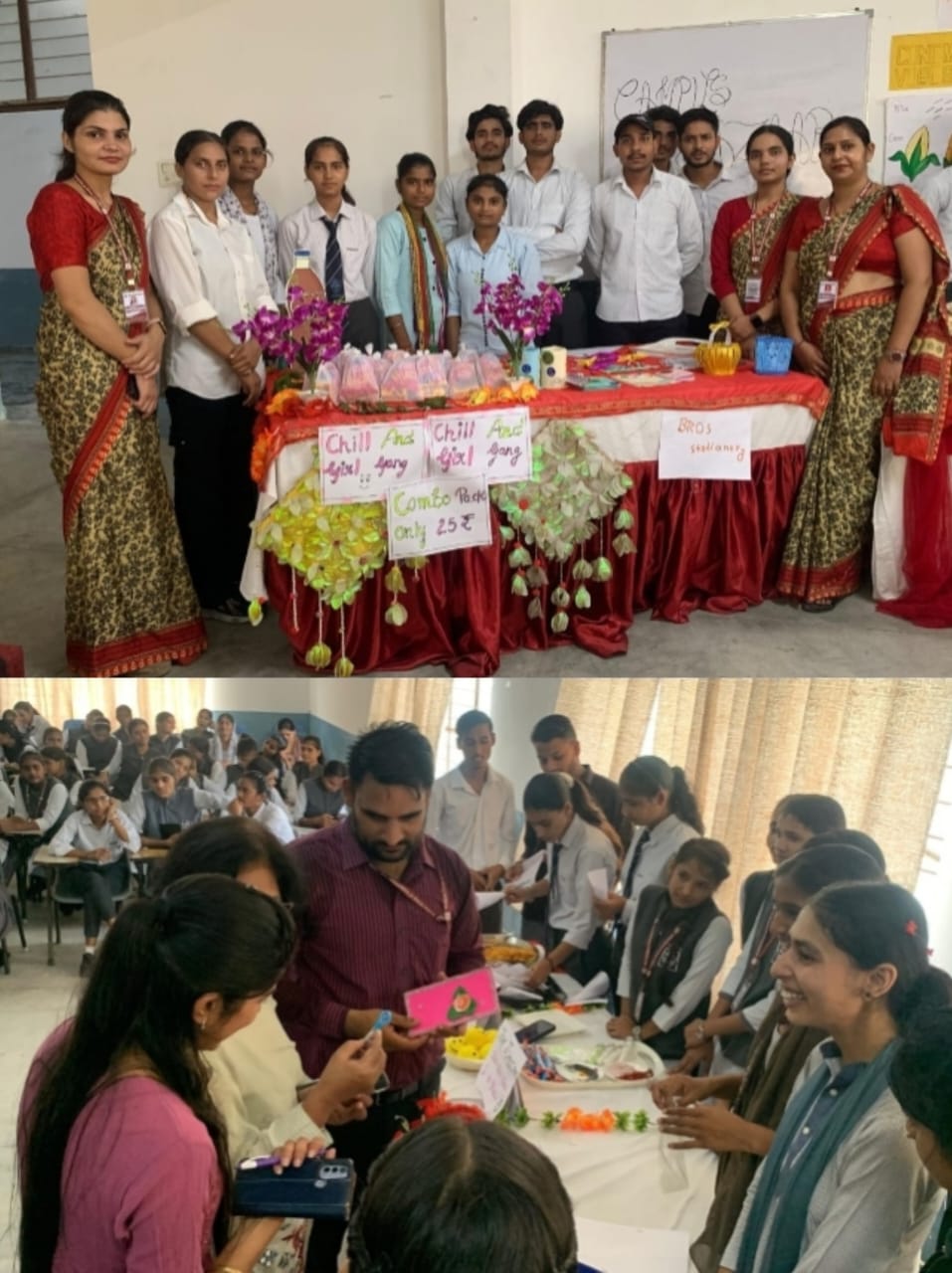 कृष्णा ग्रुप ऑफ़ इंस्टीट्यूशंस में लगा ‘कैंपस बाज़ार’, छात्रों ने सीखी बिज़नेस की बारीकियाँ :