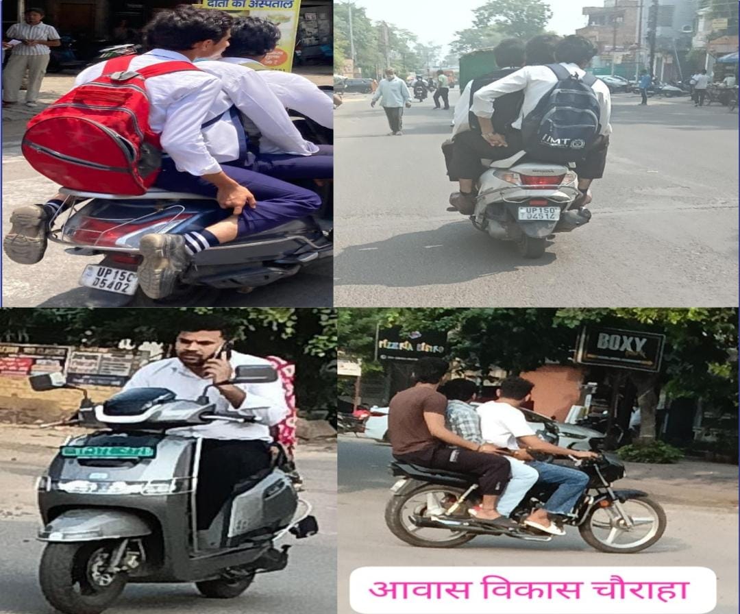 हर चौराहे पर अलाउन्समेंट, फिर भी क़ानून का मज़ाक: मेरठ के यातायात व्यवस्था पर बड़ा सवाल:ज़मीनी हकीकत और सिस्टम की विफलता :