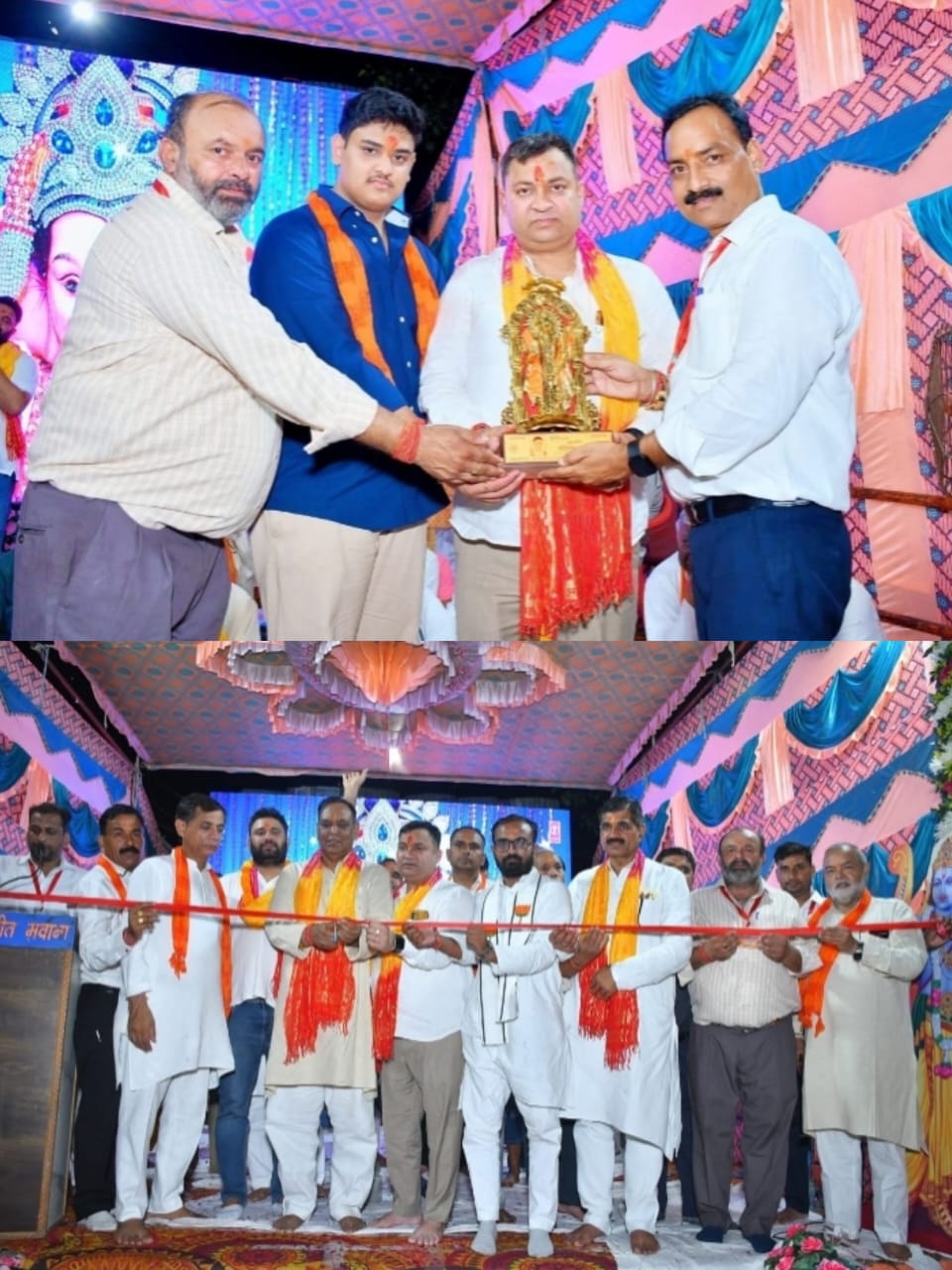 रामलीला एवं शिव मंदिर कमेटी गुड मंडी मवाना द्वारा रामलीला का शुभारंभ :