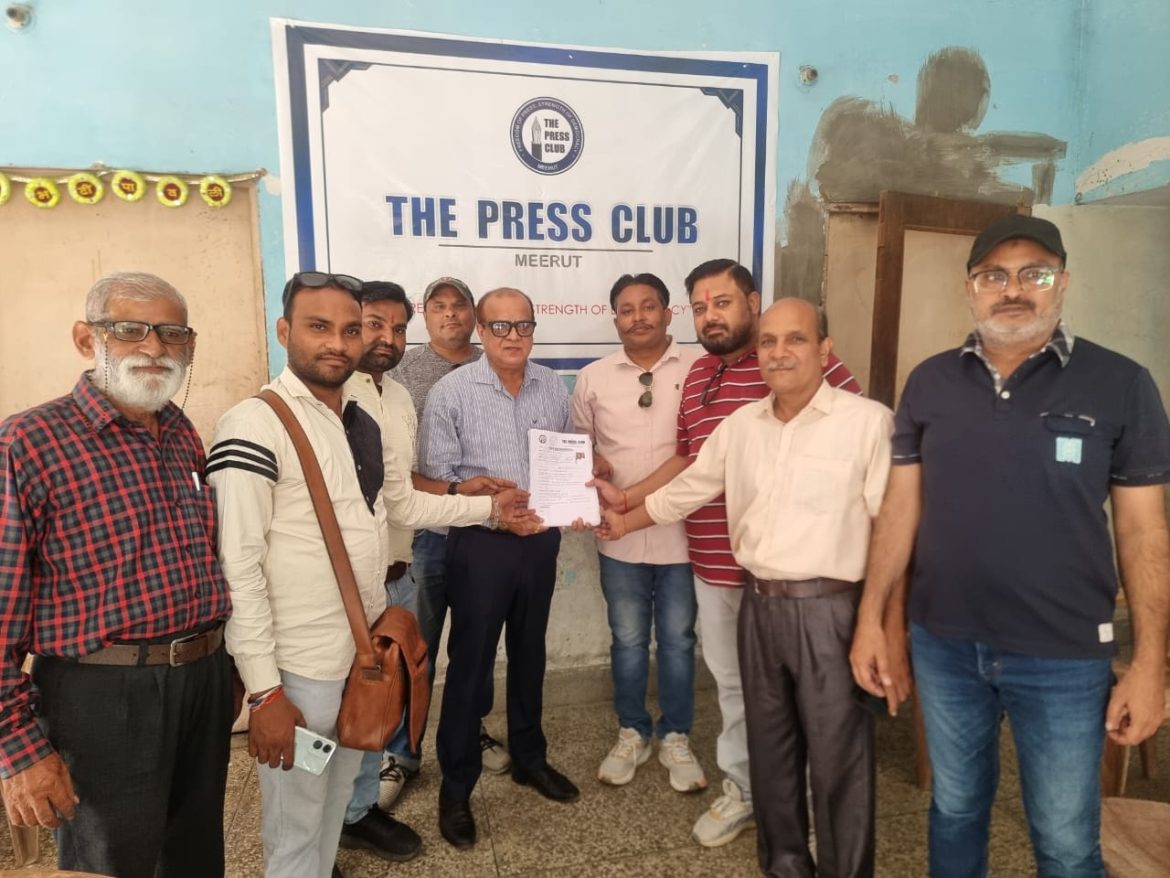 द प्रेस क्लब की मुहिम को ग्रामीण पत्रकार एसोसिएशन का बड़ा समर्थन, 90 सदस्यता फार्म सौंपे :