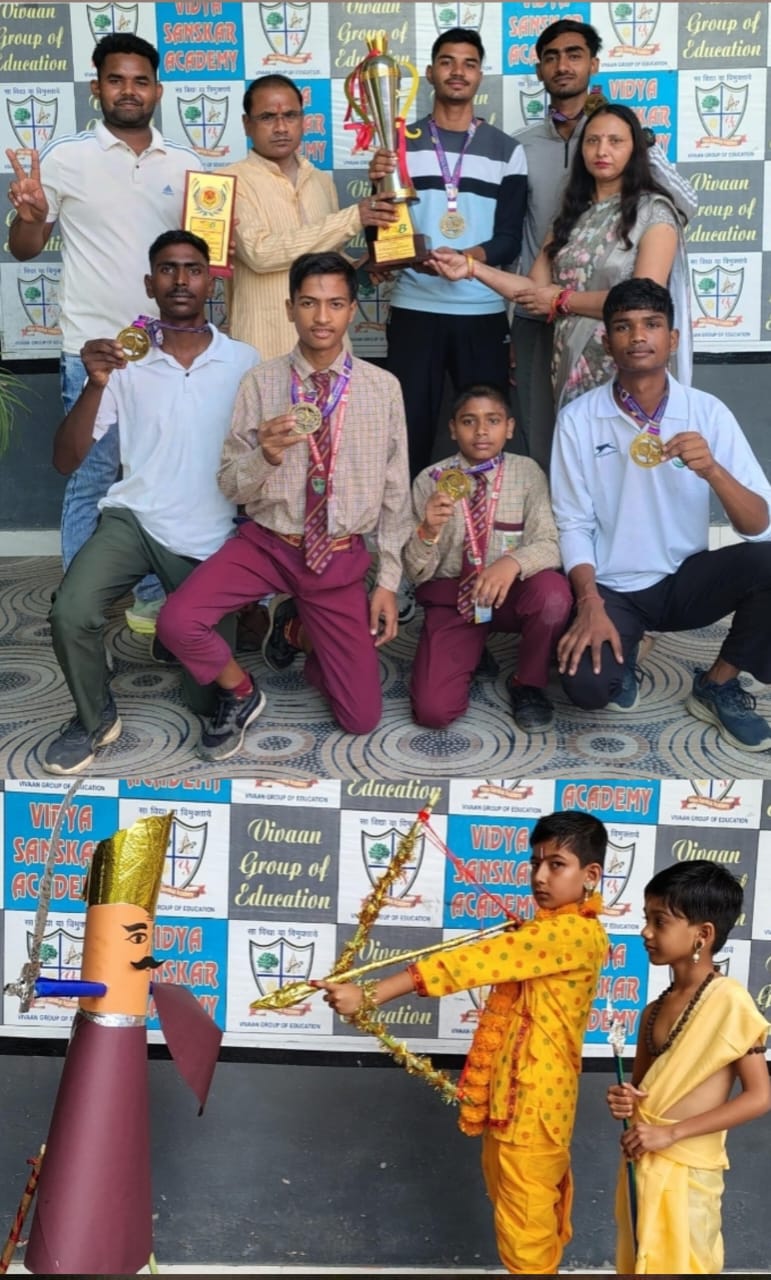 फालवदा के विवान ग्रुप ऑफ़ एजूकेशन के विद्या संस्कार एकेडमी, नैडू रोड फलावदा में दशहरे का पर्व बड़े ही धूमधाम से मनाया :