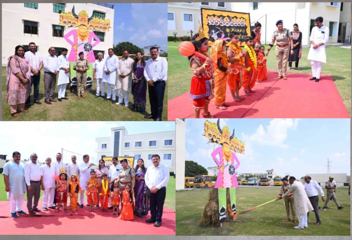 स्प्रिंग डेल्स पब्लिक स्कूल में विजयादशमी पर्व का आयोजन बुराई पर अच्छाई की जीत का प्रतीक है विजयादशमी का पर्व :