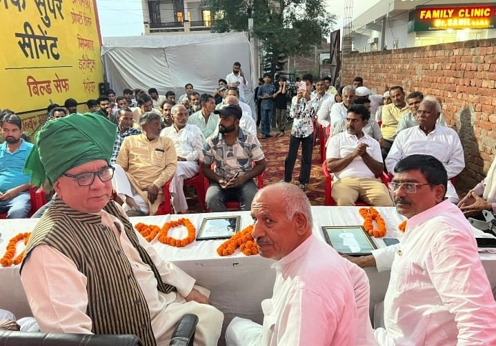 राष्ट्रीय लोक दल द्वारा डिफेंस कालोनी मवाना में सदस्यता अभियान का भव्य आयोजन :