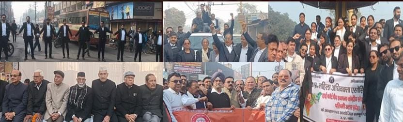 पश्चिमी यूपी में हाईकोर्ट बेंच की मांग को लेकर आज मेरठ बंद, दुकानों पर लटके ताले :