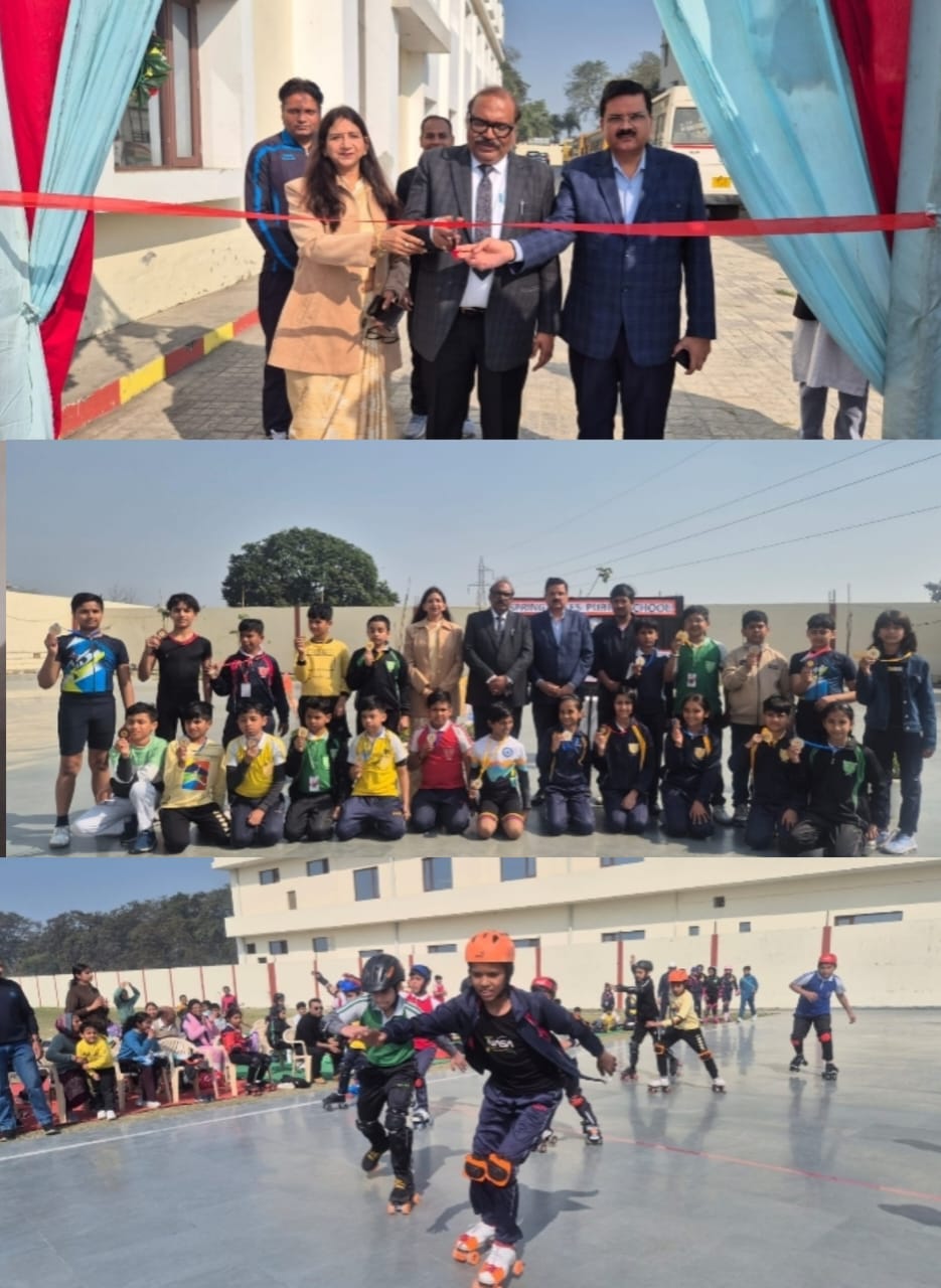 स्प्रिंग डेल्स पब्लिक स्कूल में इंटर स्कूल स्केटिंग प्रतियोगिता में प्रतिभाओं ने दिखाया शानदार प्रदर्शन :