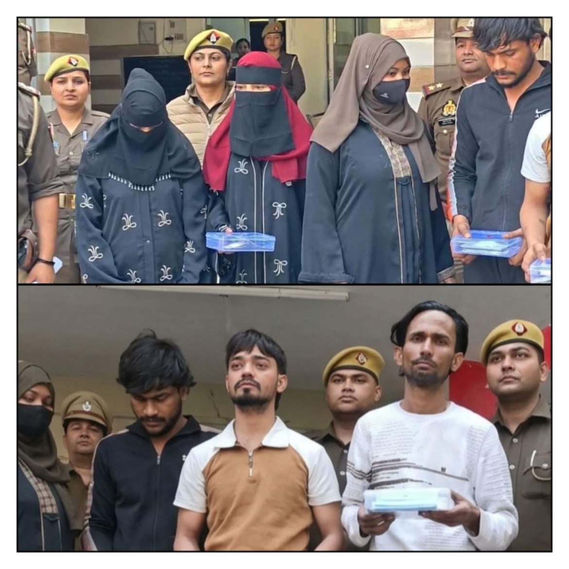 UP: बड़े-बड़े व्यापारियों के साथ स्वेच्छा से संबंध बनाकर उनको ब्लैकमेलिंग करने वाली तीन लड़कियां अपने पति और प्रेमियों सहित गिरफ्तार :
