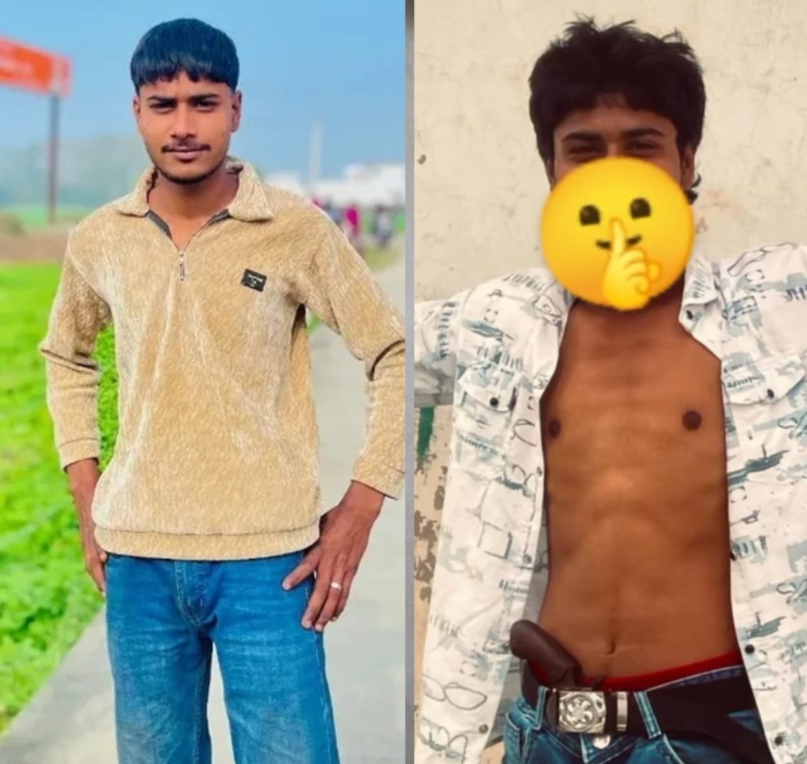मेरठ: मवाना तहसील क्षेत्र में युवक का हथियार के साथ फोटो वायरल :