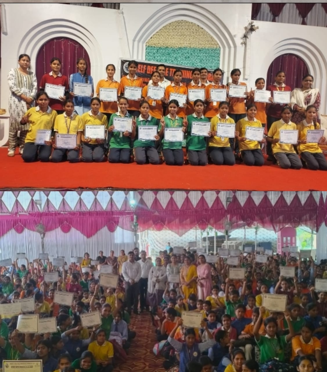 ए एस इंटर कॉलेज में नॉर्थ इंडिया सेल्फ डिफेंस फेडरेशन द्वारा आयोजित भव्य आत्मरक्षा प्रशिक्षण कार्यक्रम का समापन :