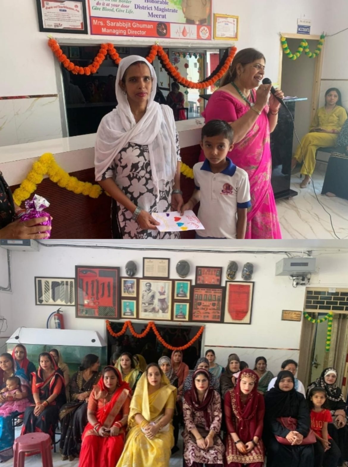 मवाना के मदर्स इंटरनेशनल पब्लिक स्कूल में “मातृ दिवस “का भव्य आयोजन :