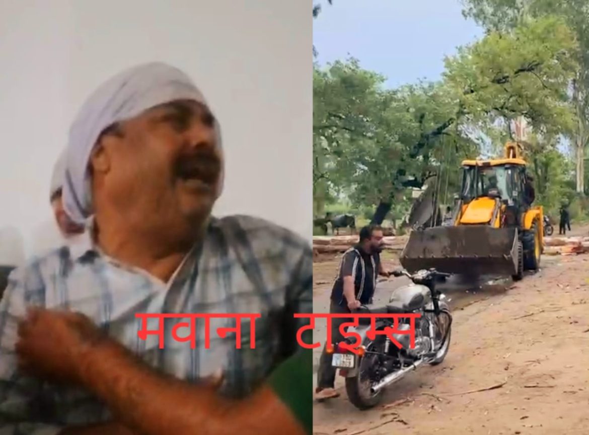 तेज आंधी-तूफान में पेड़ गिरने से ई-रिक्शा चालक गंभीर घायल :