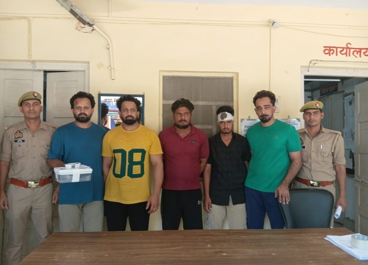 भैंसा गांव में खूनी संघर्ष मामले में पुलिस की बड़ी कार्रवाई, पांच आरोपी गिरफ्तार कर भेजे जेल :