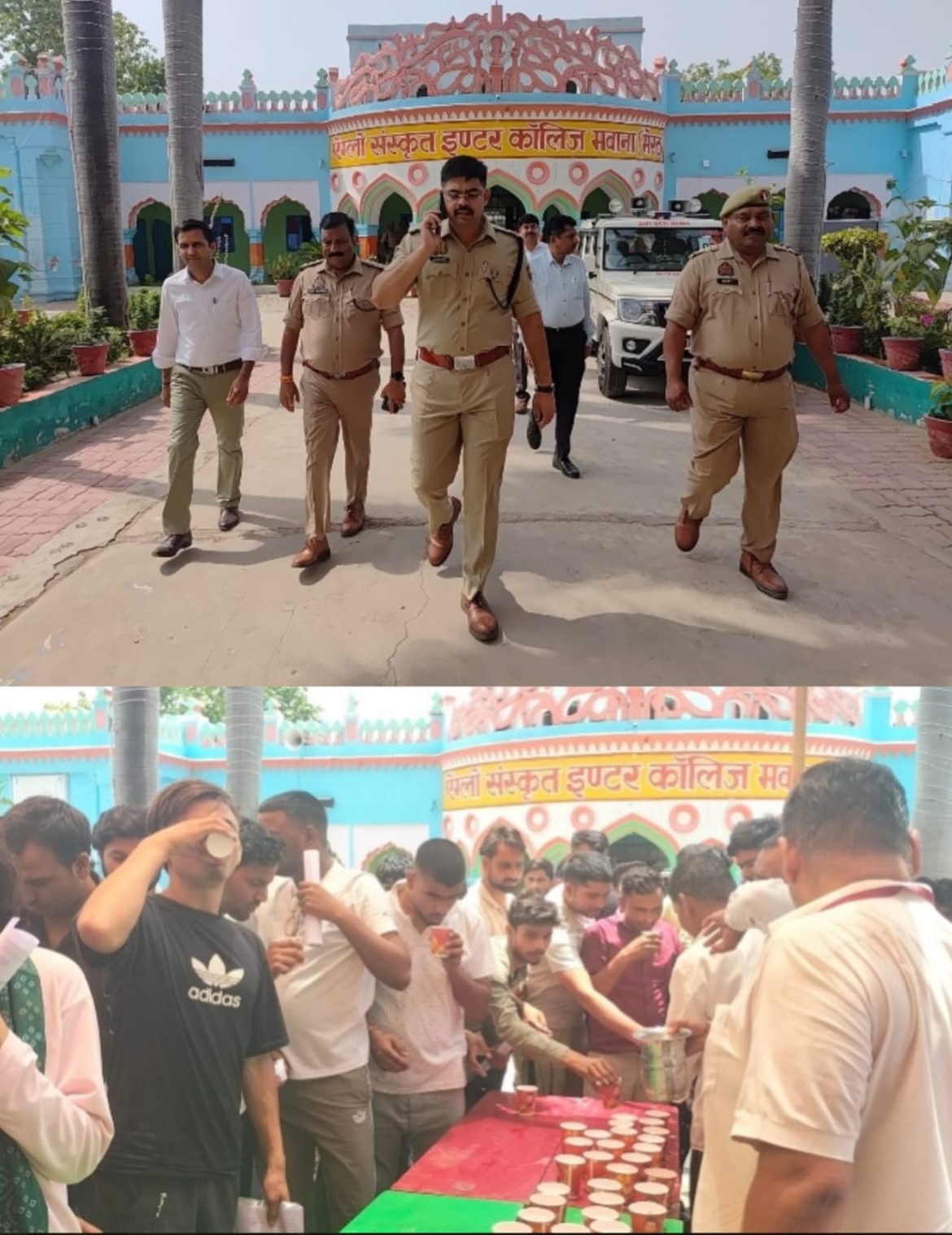 भीषण गर्मी में अभ्यर्थियों के लिए की गई विशेष व्यवस्था, पुलिस भर्ती परीक्षा शांतिपूर्वक संपन्न :