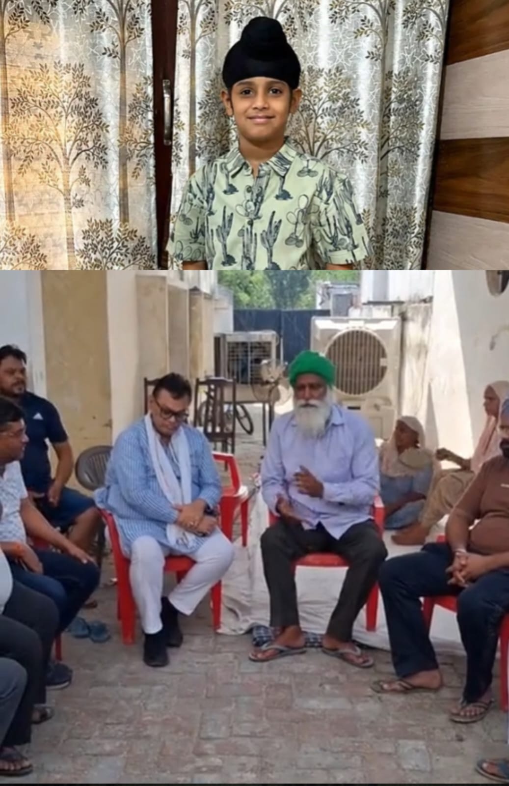 बहसूमा में छह वर्षीय अंगदवीर हत्याकांड: राज्यमंत्री दिनेश खटीक ने पीड़ित परिवार से की मुलाकात, न्याय का दिलाया भरोसा :