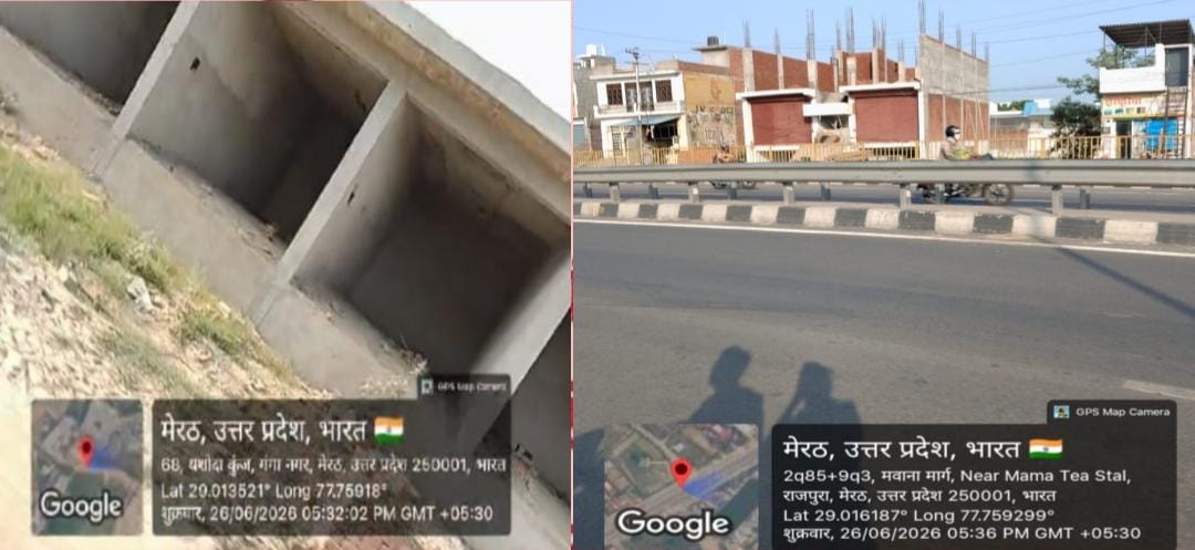 मेरठ: गंगानगर—रजपुरा में बिना मानचित्र व अनुमति चल रहा अवैध निर्माण, कथित पत्रकार सचिन कश्यप के संरक्षण में राजस्व को हो रही भारी क्षति VC MDA जांच कराए :