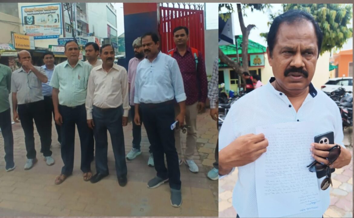 प्रवक्ता ने प्रधानाचार्य पर लगाए अभद्रता और धमकी के आरोप :