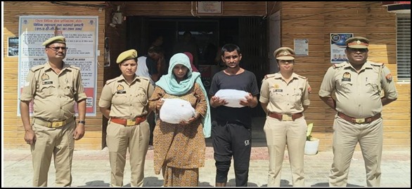 भावनपुर में गांजा तस्करी पर पुलिस का शिकंजा, दो आरोपी गिरफ्तार, बाल अपचारी भी अभिरक्षा में :