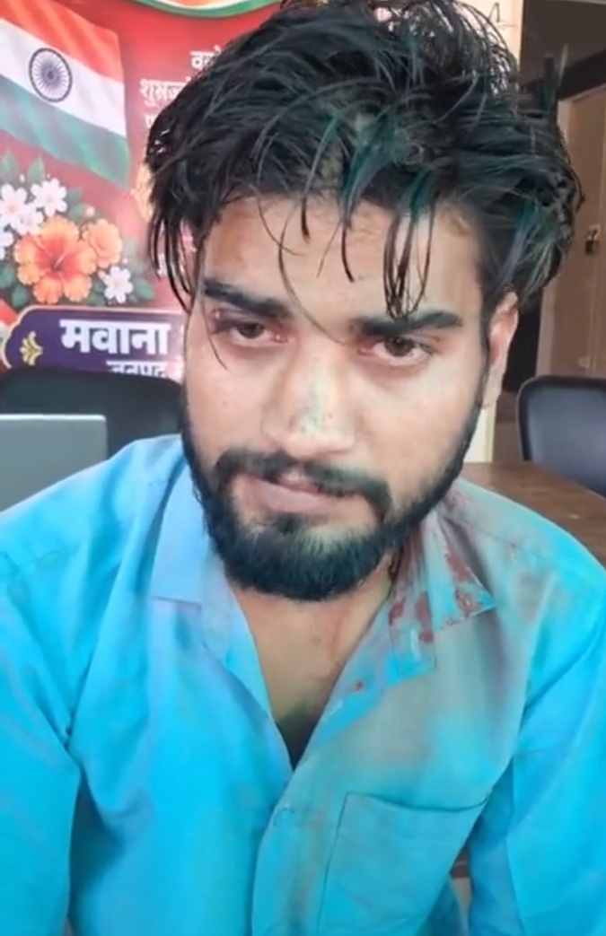 पंचर लगाने के बहाने युवक को दुकान से ले गए, रजवाहे की पटरी पर पीटा :